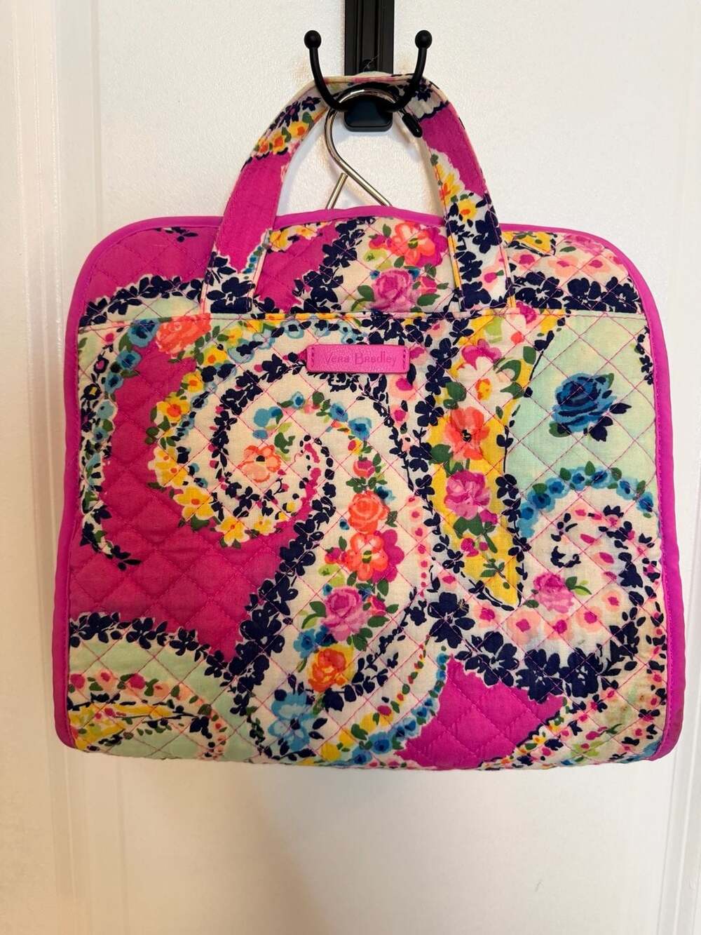 Vera Bradley Ultimate Hanging Organizer Wildflower Paisley